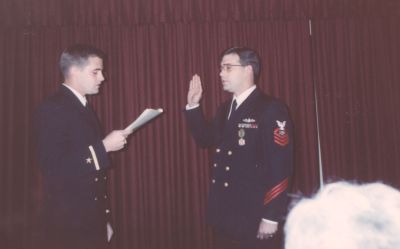 Sean Administering Oath of Office
