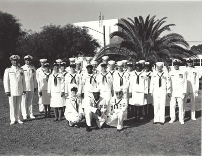 Assuming command of NRTF Moron de la Frontera Spain in 1992
